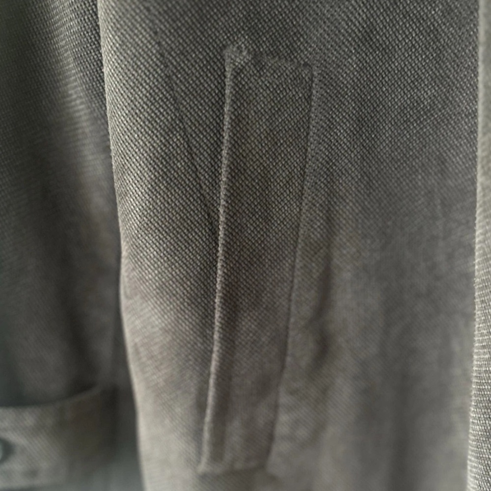 Canali Brown Velvety Car Coat Overcoat XL 54 Made in Italy Textured - Picture 6 of 10